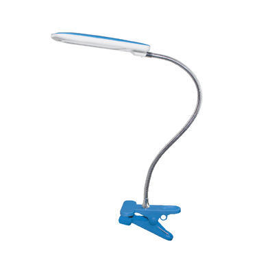Stolní LED lampa Clip 2, modrá - 1