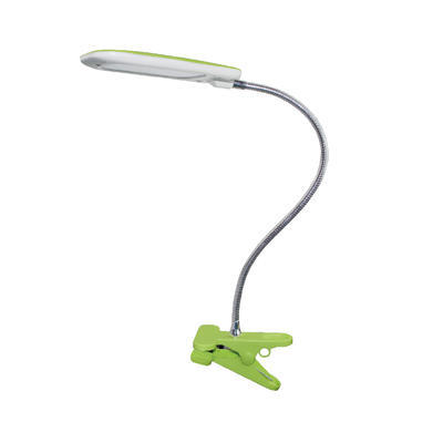 Stolní LED lampa Clip 2, zelená - 1