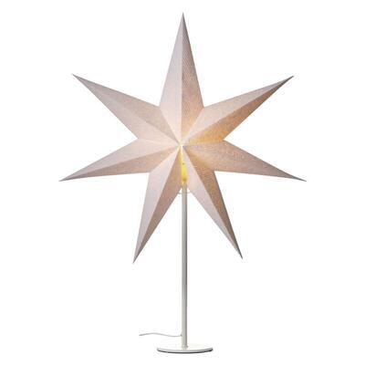 Vánoční svícen Hvězda 67cm Bílá - 1