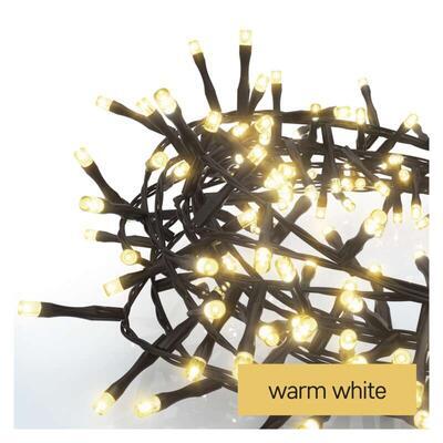 LED vánoční řetěz – ježek WW IP44 8m časovač - 1