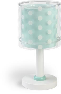 Dětská stolní lampička Dots, zelená - 1