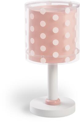 Dětská stolní lampička Dots, korálová - 1