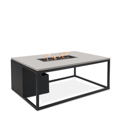 Plynové ohniště a stolek Cosiloft 120, černá/šedá