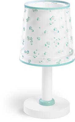 Dětská stolní lampička Dream Flowers, zelená - 1
