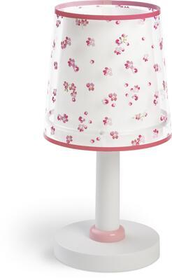Dětská stolní lampička Dream Flowers, růžová - 1