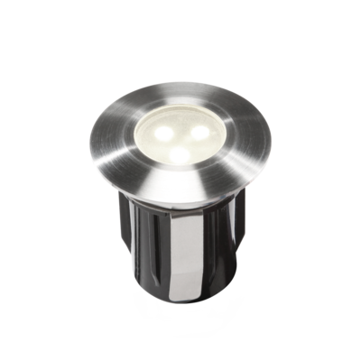 Venkovní zápustné LED svítidlo Alpha, studená bílá - 1