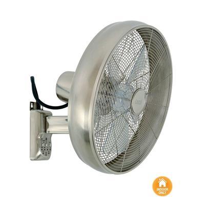 Nástěnný ventilátor Lucci Wall fan - matný chrom