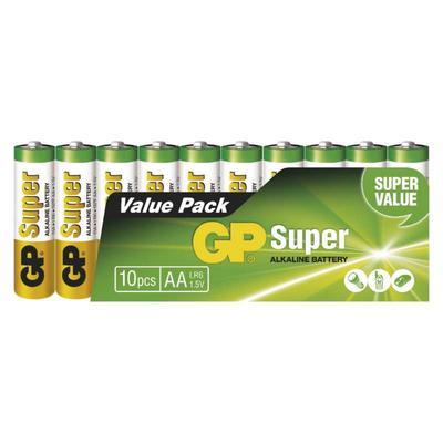 Alkalická baterie GP Super AA 10ks - 1
