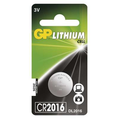 Lithiová knoflíková baterie GP CR2016 3V 1ks - 1