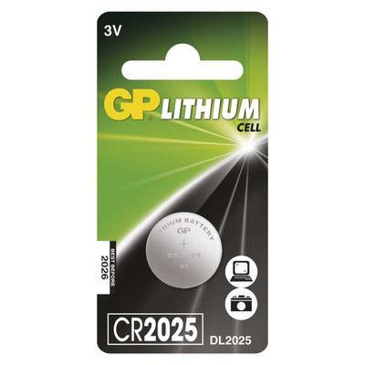 Lithiová knoflíková baterie GP CR2025 3V 1ks - 1