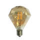 LED žárovka Filament Con E27 6W, Jantar - 1/2