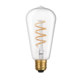 LED žárovka Filament spiral Edison E27 6W, Čirá - 1/2