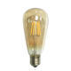 LED žárovka Filament Edison E27 6W, Jantar - 1/2