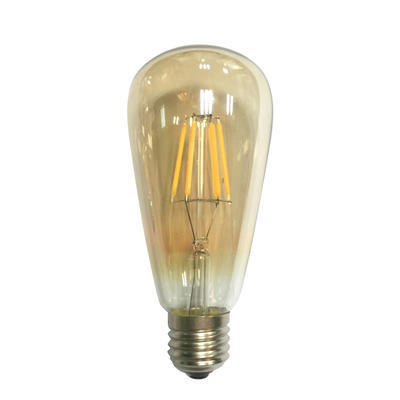 LED žárovka filament Edison E27 8W stmívatelná