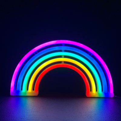 Nástěnná LED dekorace Neon Rainbow