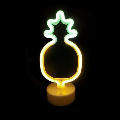 Stolní LED dekorace Neon Pineapple