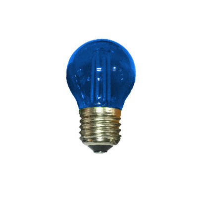 Filament LED žárovka E27 4W, Modrá