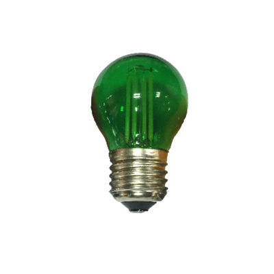 Filament LED žárovka E27 4W, Zelená