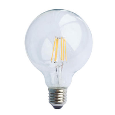 LED žárovka Filament Globe E27 O95 6W Stmívatelná