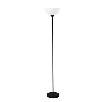 Stojací lampa Straight, černá - 1
