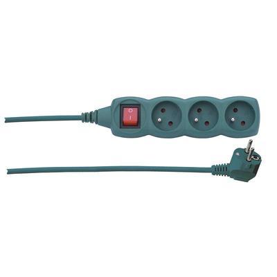 Prodlužovací kabel s vypínačem – 3x zásuvka 3m - 1