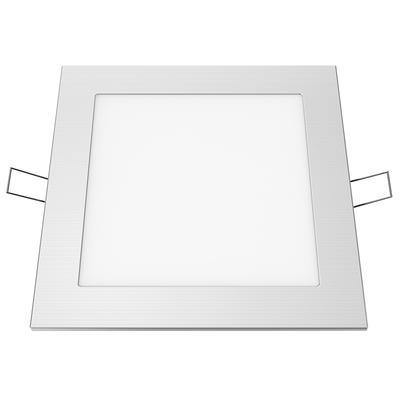 Zapuštěný LED panel 12W 170x170 mm - denní bílá - 1