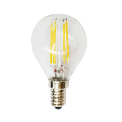LED žárovka Filament Ball E14 6W, Teplá bílá - WW