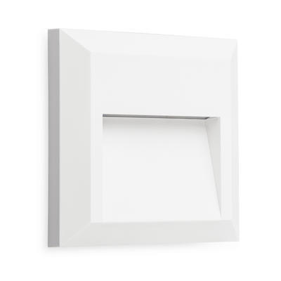 Fasádní LED svítidlo Cube, Bílá - 1