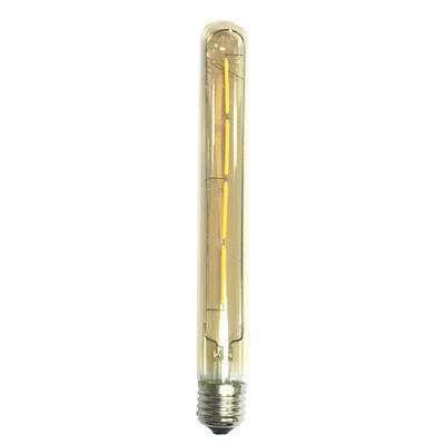 LED žárovka Filament Tube E27 4W - M, jantar - 1