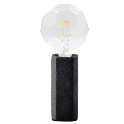 Stolní lampa Clay Can, černá - 1