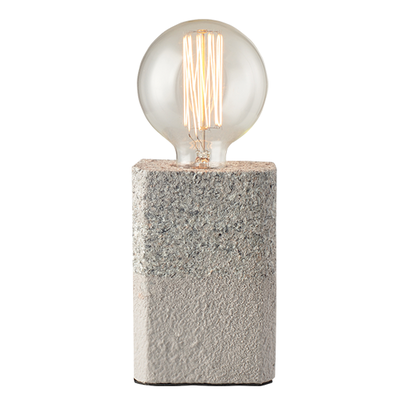 Stolní lampa Clay Brick, šedá - 1