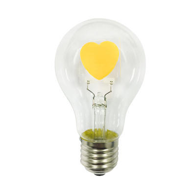 LED žárovka Filament HEART E27 2W - 1