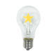 LED žárovka Filament STAR E27 2W - 1/2