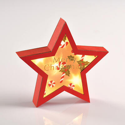 Vánoční dekorativní LED hvězda - 2xAAA
