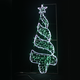 Venkovní vánoční LED dekorace Stromek na sloup - 1/2