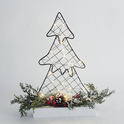 Vánoční dekorativní LED Stromek 3xAA 40cm