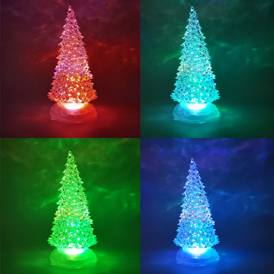 Vánoční LED dekorace RGB stromek