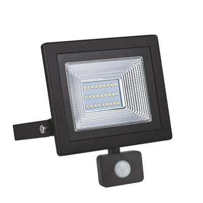 LED reflektor 20W s pohybovým čidlem - černý - 1