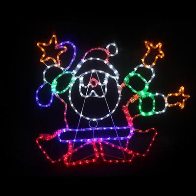 Vánoční venkovní LED dekorace Santa - 2