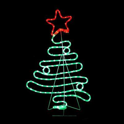 Vánoční venkovní LED dekorace Strom - 2 - 90cm