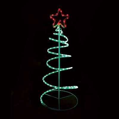 Vánoční venkovní LED dekorace Strom - 3 - 90cm