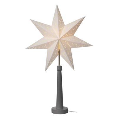 Vánoční dekorativní lampa Hvězda 1 - šedá - 1