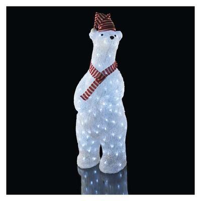 Vánoční LED Medvěd 80cm venkovní s časovačem - 2
