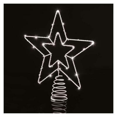Spojovací Standard LED vánoční hvězda, 28cm, CW - 2