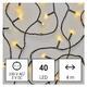 LED vánoční řetěz, WW. IP44, 4m, časovač - 2/7