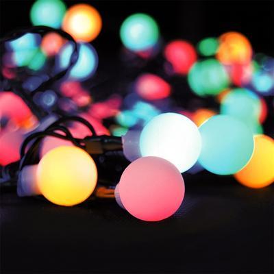 Venkovní vánoční LED řetěz 20m 8 funkcí ovladač - 2