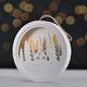 Vánoční LED dekorace Medailon 1 WW 14cm 2xAAA - 2/3