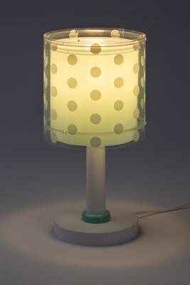 Dětská stolní lampička Dots, zelená - 2