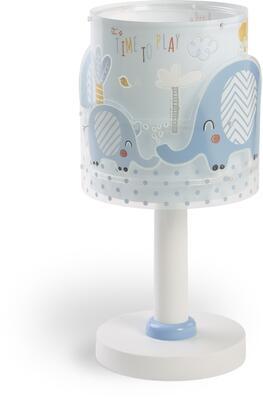 Dětská stolní lampička Little Elephant, modrá - 2
