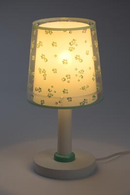Dětská stolní lampička Dream Flowers, zelená - 2